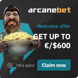 New Online Casino - arcanebet - Play Casino, Sports, eSports and Live Dealer Games with one login